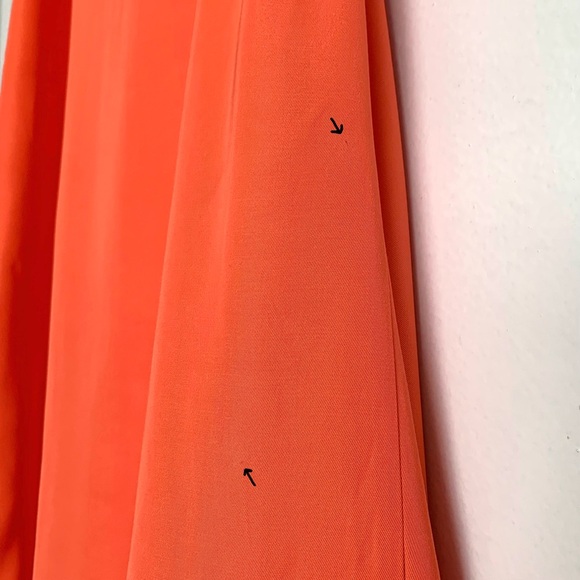 COS Orange Skirt - Picture 8 of 8